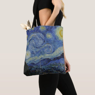 "Starry Night" by Van Gogh Tote Bag