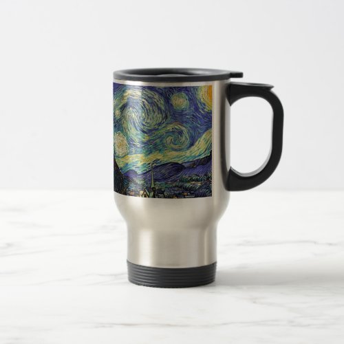 Starry Night by van Gogh Travel Mug