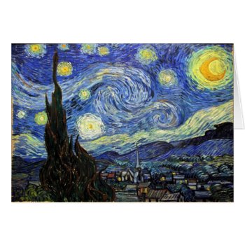 Starry Night By Vincent Van Gogh 1889 by EndlessVintage at Zazzle