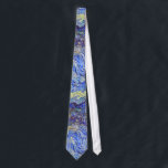 Starry Night By Vincent Van Gogh 1889 Neck Tie<br><div class="desc">To the best of my knowledge these images are in public domain and believed to be free to use without restriction in the US. 
 Please contact me if you discover that any of these images are not in Public Domain.</div>