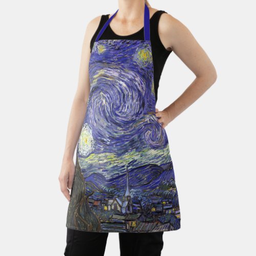 Starry Night by Vincent van Gogh Apron