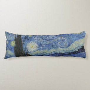 Starry Night by Vincent Van Gogh Body Pillow