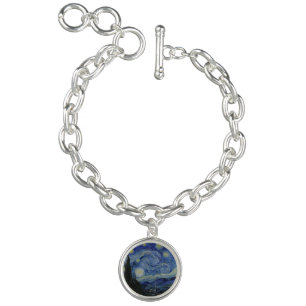 Starry Night by Vincent Van Gogh Bracelet