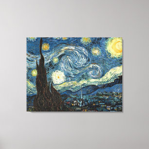 Starry Night by Vincent van Gogh Canvas Print