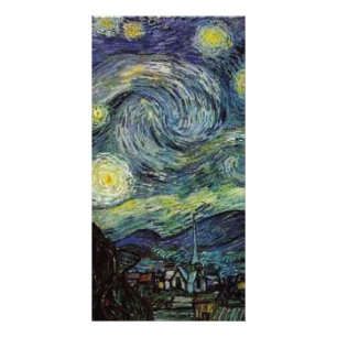 Starry Night by Vincent van Gogh. Card