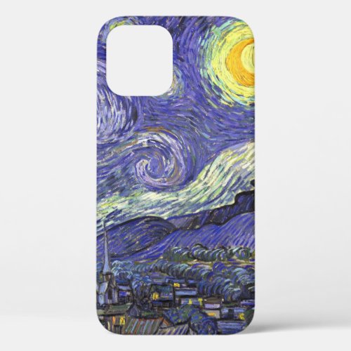 Starry Night by Vincent van Gogh iPhone 12 Pro Case