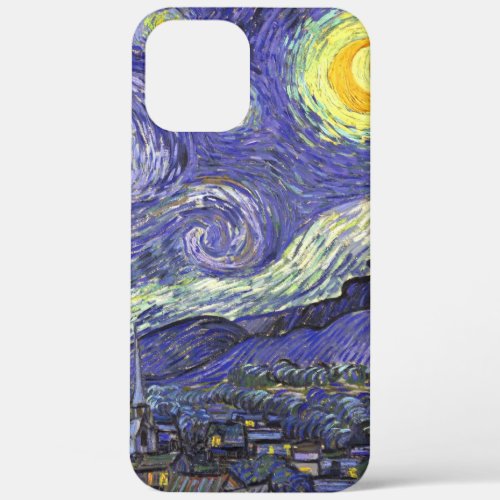 Starry Night by Vincent van Gogh iPhone 12 Pro Max Case
