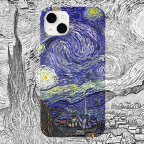 Starry Night by Vincent van Gogh Case_Mate iPhone 14 Plus Case