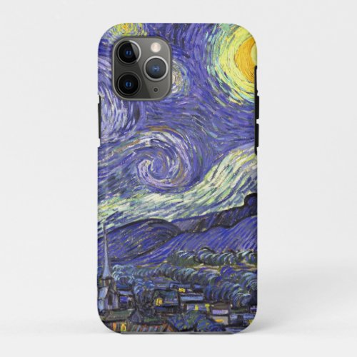 Starry Night by Vincent van Gogh iPhone 11 Pro Case