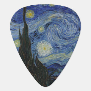 Starry Night by Vincent Van Gogh Guitar Pick