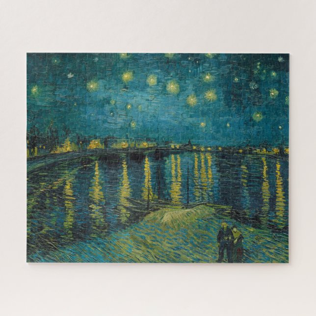 Starry Night by Vincent van Gogh Jigsaw Puzzle (Horizontal)