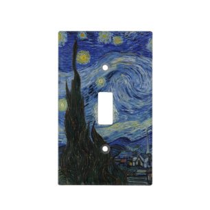 Starry Night by Vincent Van Gogh Light Switch Cover