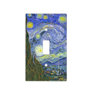 Starry Night by Vincent Van Gogh Light Switch Cover