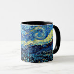 Starry Night by Vincent van Gogh Mug<br><div class="desc">Starry Night,  famous painting by Vincent van Gogh, </div>