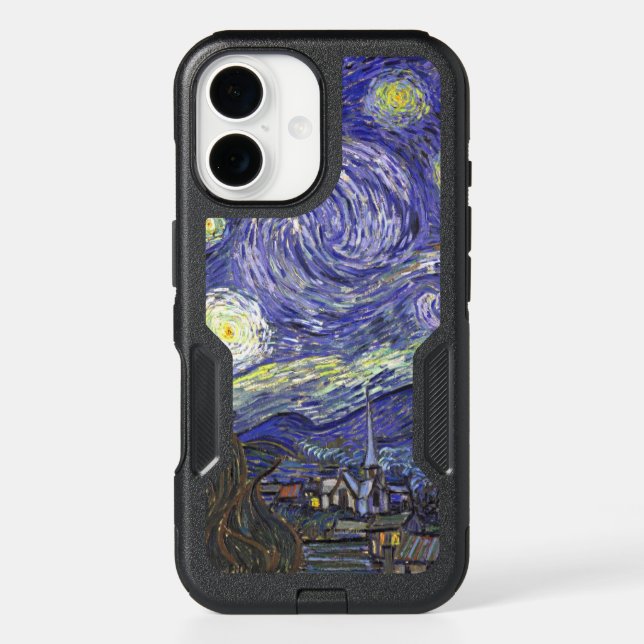 Starry Night by Vincent van Gogh Otterbox iPhone Case (Back)
