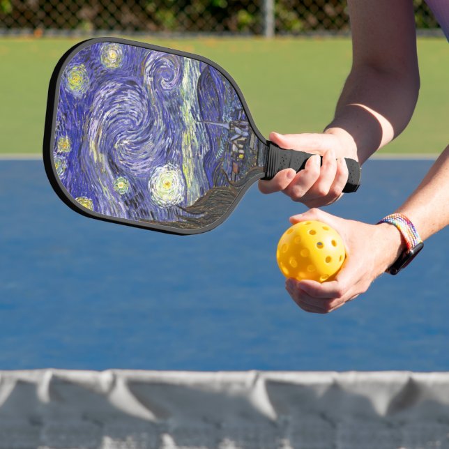 Starry Night by Vincent van Gogh Pickleball Paddle (Insitu)