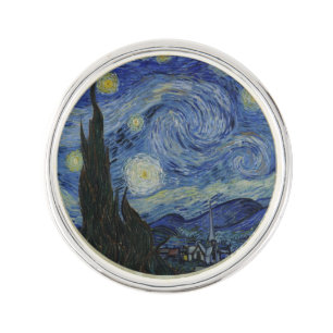 Starry Night by Vincent Van Gogh Pin