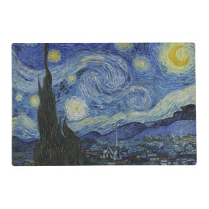 Starry Night by Vincent Van Gogh Placemat