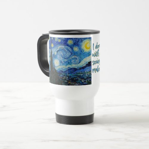 Starry Night by Vincent van Gogh Travel Mug