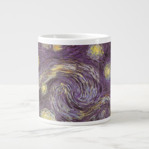 Starry Night by Vincent van Gogh Vintage Fine Art Large Coffee Mug