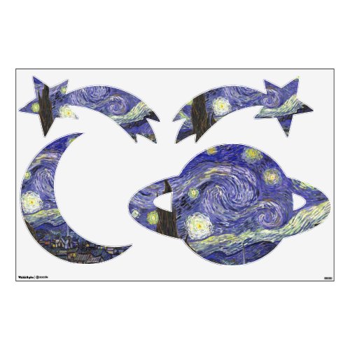 Starry Night by Vincent van Gogh Wall Sticker