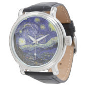 Starry Night by Vincent van Gogh Watch (Angled)