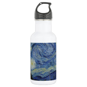 Starry Night by Vincent Van Gogh Water Bottle
