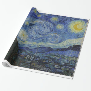 Starry Night by Vincent Van Gogh Wrapping Paper