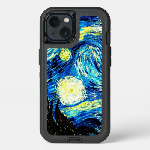 Starry Night by Vincent van Goghm iPhone 13 Case