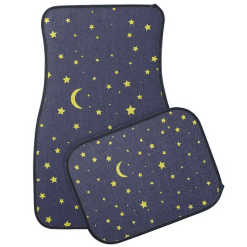 Starry Night Car Mat