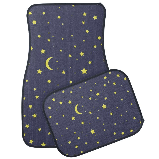 Starry Night Car Mat (Set)