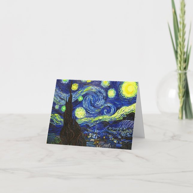 Starry Night Card (Front)