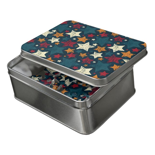 Starry Night Chaos Jigsaw Puzzle (Lid Open)