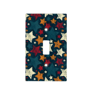 Starry Night Chaos Light Switch Cover