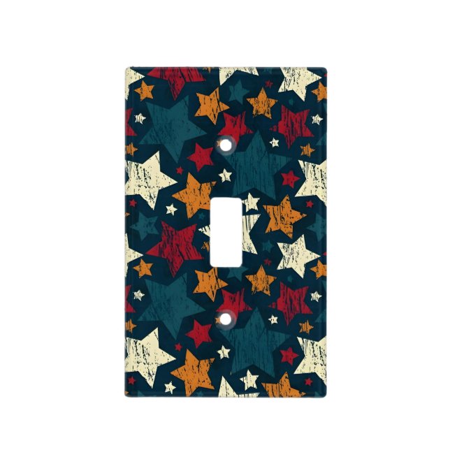 Starry Night Chaos Light Switch Cover (Front)