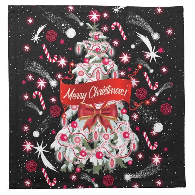 Starry Night Cloth Napkin (Front)