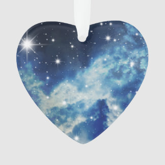 Starry Night Clouds Ornament