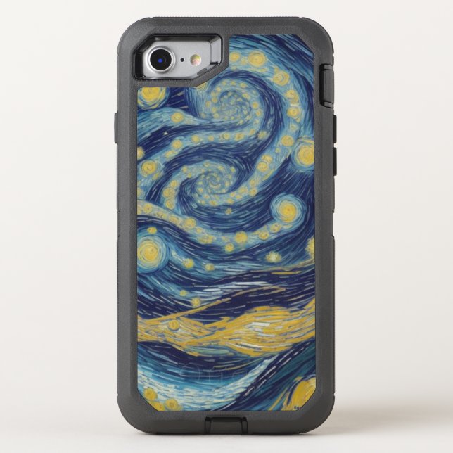 Starry Night Dreamscape Otterbox iPhone Case (Back)