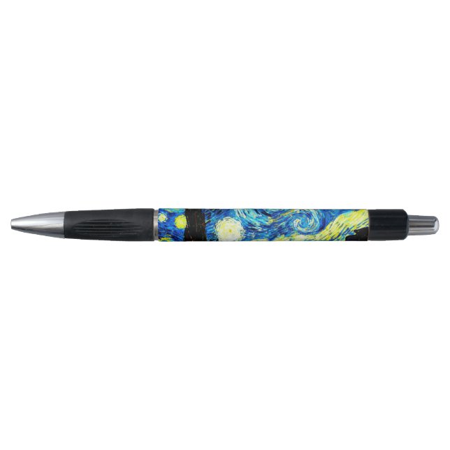 Starry Night, famous painting by Vincent van Gogh Pen (Front)