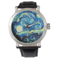 Starry Night, famous painting by Vincent van Gogh