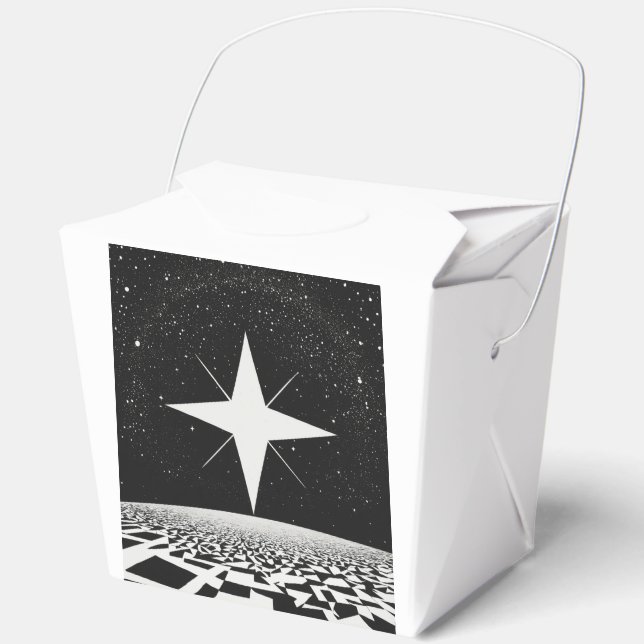 Starry Night Favor Box (Front)