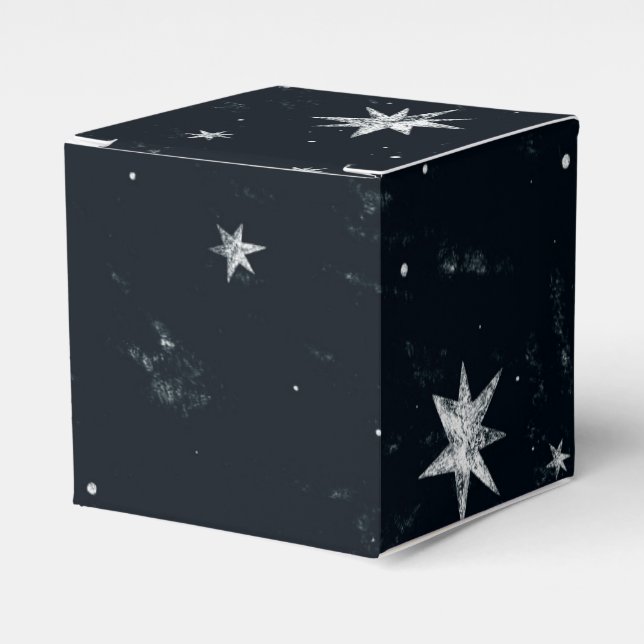 Starry Night Favor Boxes (Front Side)