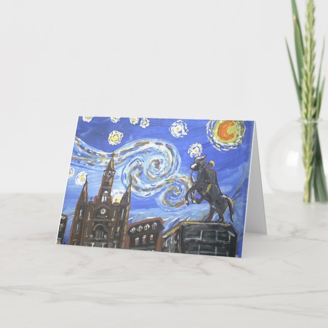 Starry Night French Quarter Card (Front)