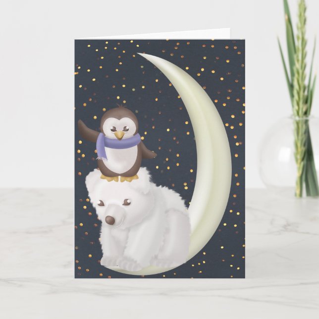 Starry Night Friends Card (Front)