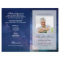 Starry Night Funeral Program | In Loving Memory