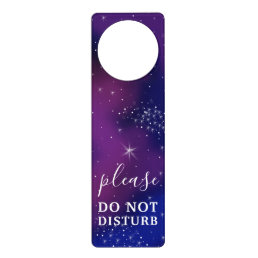 Starry Night Galaxy Professional Do Not Disturb Door Hanger
