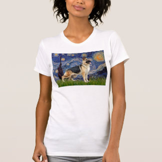 Starry Night - German Shepherd 13 T-Shirt