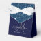 Starry Night Glitter Elegant Wedding Favor Box