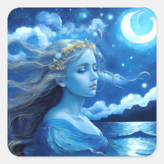 Starry Night 🌌 - Greek Goddess Magic Stickers #11