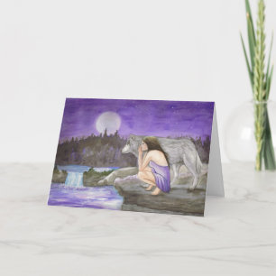 starry night Greeting Card